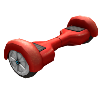 Hoverboard rodante rojo