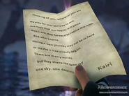 Carta de Kairi